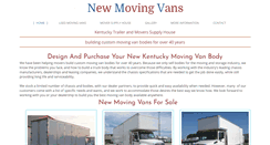 Desktop Screenshot of newmovingvans.com