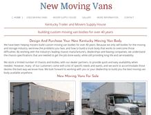 Tablet Screenshot of newmovingvans.com